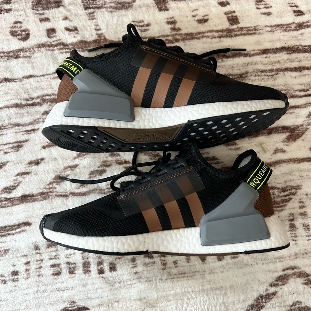 Adidas NMD Black and Brown Sneakers - Picture 2 of 11